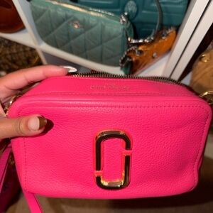 Marc Jacobs Vibrant Pink Crossbody Bag